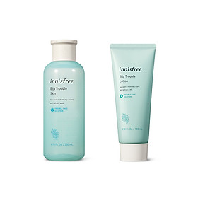 Innisfree Bija Trouble Skin + Lotion Set Total 2pcs