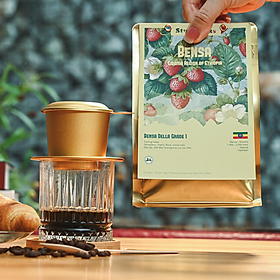 CÀ PHÊ HẠT RANG ĐẶC BIỆT - ETHIOPIA BENSA SIDAMA DELLA NATURAL GRADE 1 - SPECIATLY COFFEE