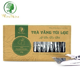 Hình ảnh Trà vằng túi lọc lợi sữa - Giảm mỡ bụng Wonmom