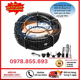 Mua Dây thông cống dùng máy khoan dài 9m