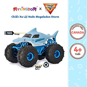 Đồ Chơi MONSTER JAM Chiến Xe Lội Nước Megalodon Storm 6056227