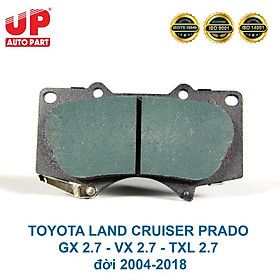 Má phanh bố thắng đĩa trước TOYOTA LAND CRUISER PRADO GX 2.7 - VX 2.7