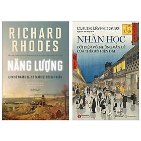 Hình ảnh Combo Sách : Năng Lượng - Lịch Sử Nhân Loại Từ Than Củi Tới Hạt Nhân + Nhân Học - Đối Diện Với Những Vấn Đề Của Thế Giới Hiện Đại (Bìa Mềm)