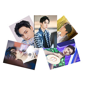 SET 3 Tranh Poster Vương Nhất Bác - Lam Vong Cơ- TRẦN TÌNH LỆNH 21cmx30cm