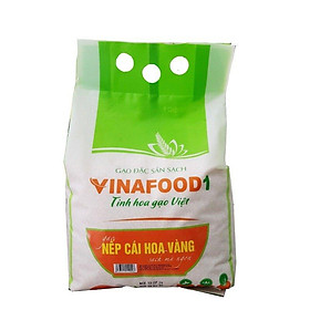 [ Chỉ giao HN] - Gạo Nếp Cái Hoa Vàng VinaFood Túi 1kg
