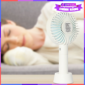 Mua Quạt Sạc Vouller Mini Cầm Tay Có Chân Để Bàn - Hàng Chính Hãng