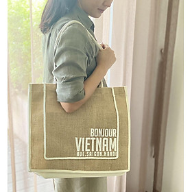 Túi vải đay Bonjour Vietnam