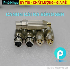 Mua Jack canon ra AV- Jack chuyển Canon Cai ra AV-Canon Đực ra AV