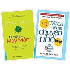 Combo Bí Mật Của May Mắn + Tất Cả Đều Là Chuyện Nhỏ (Khổ lớn) – Bản Quyền