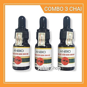 Combo 3 chai thuốc diệt kiến gián Anbio diệt tận gốc kiến hôi, kiến đen, kiên lửa, gián đức