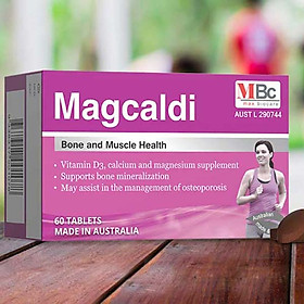 Thực phẩm Bảo Vệ Sức Khỏe  Magcaldi Bổ sung  canxi hữu cơ, magie và vitamin D3 dành cho phụ nữ , trẻ em & người lớn 