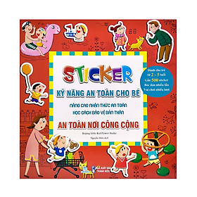 Stickers Kỹ Năng An Toàn Cho Bé - An Toàn Khi Ra Ngoài (ND) 