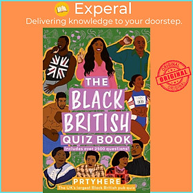 Sách - The Black British Quiz Book by Prtyhere (UK edition, hardcover)