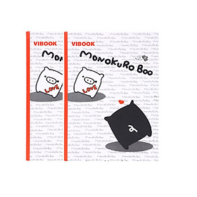 Combo 02 Quyển Tập Vibook Sinh Viên "Monokuroboo" (200 Trang) - Mẫu Ngẫu Nhiên