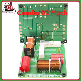 Mua Combo Mạch phân tần loa full đơn  KN-9.15 02 cái 1 bass 1 treble hàng nhập nguyên chiếc  phân tần loa  mạch lọc  loa bass 40