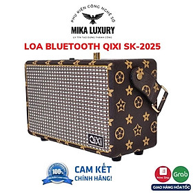 Mua Loa Bluetooth Qixi SK-2025 Cao Cấp Âm Thanh Siêu Đỉnh Tích Hợp Cổng Micro 6.5 Karaoke Micro Không Dây BH 12 tháng