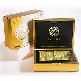Combo 2 sản phẩm ngăn ngừa lão hóa chuyên sâu Lycium Ampoule Nhật Bản