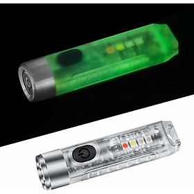LED mini nhỏ LED đèn pin nhỏ Type-C Đèn bỏ túi có thể sạc lại IP66 Đa chức năng không thấm nước cho trường hợp khẩn cấp phù hợp để đi bộ, tìm kiếm, đi bộ đường dài.