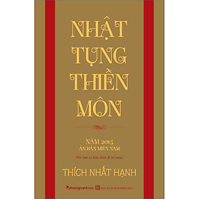 Sách Nhật Tụng Thiền Môn (Tái Bản 2022)