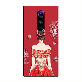 ỐP LƯNG IN ĐÍNH ĐÁ DÀNH CHO SONY XPERIA XZ4