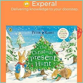 Sách - Peter Rabbit The Christmas Present Hunt : A Lift-the-Flap Storybook by Beatrix Potter (UK edition, paperback)