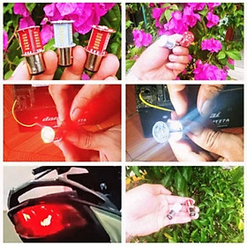 1 BÓNG ĐÈN LED SHTOP HẬU XE MÁY ÔTÔ NHẤP NHÁY CHẠY ĐUỔI AUDI CỰC ĐẸP 