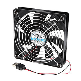 USB Fan Silent Cooler Portable Table Fan For Desktop Computer