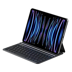 Bao da nam châm kèm bàn phím Wiwu Ultra Slim Magnetic Keyboard F17 cho iPad Air 11inch M3 , Air 13inch M3 2025 , Air 6 11inch M2 , Ipad Air 6 13inch M2 - hàng chính hãng