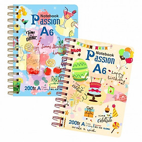 Sổ lò xo kép KLONG A6 200tr offset 70/76; MS: 936