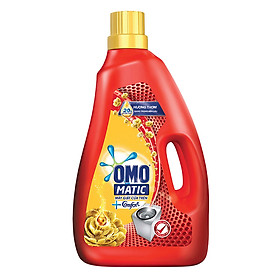 Nước Giặt OMO Matic Comfort Tinh Dầu Thơm Cho Máy Giặt Cửa Trên (2.3Kg)