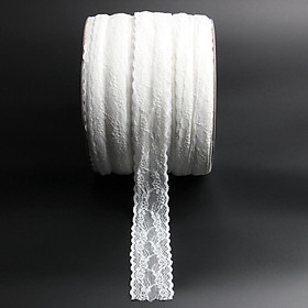 10 Yards Flower Lace Edge Trim Wedding Bridal Ribbon Sewing DIY Craft 4.8cm