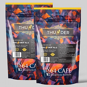 908g Cà Phê Thunder No.6 Xay Sẵn Pha Phin Gu Việt – 1864 CAFÉ