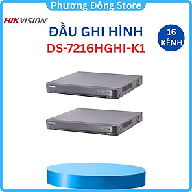 Mua Đầu ghi hình camera 16 kênh HIKVISION DS-7216HGHI-K1(S) Turbo HD 3.0  .-Hàng chính hãng