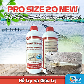 Pro Size 20 New – Giải pháp hoàn hảo cho tôm cá bỏ ăn, trống đường ruột, tôm cá tấp mé