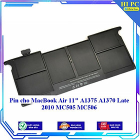 Mua Pin cho MacBook Air 11  A1375 A1370 Late 2010 MC505 MC506 - Hàng Nhập Khẩu