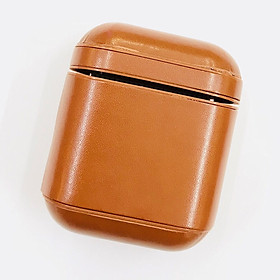 Bao da cho AirPods originality leather pc chống sốc - Hàng nhập khẩu