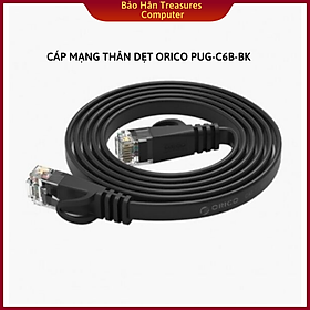 Cáp mạng CAT 6 bấm sẵn dây dẹp Orico PUG-C6 - Hàng nhập khẩu