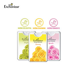 Combo 3 Nước hoa bỏ túi Enchanteur Charming, Delightful, Romantic 18ml/hộp