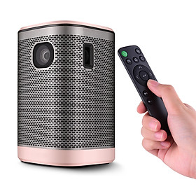 Máy chiếu mini DLP với đèn 4500 Lumens hỗ trợ điều khiển cảm ứng từ xa hỗ trợ Android 6.0(1G+8G) dùng cho gia đình
