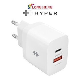 Cốc sạc HyperJuice 20W Charger 1USB 1Type-C HJ205/HJ205EU - Hàng chính hãng