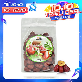 Táo Đỏ Khô Tân Cương Smile Nuts Túi 500g