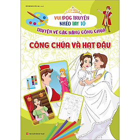 Vui đọc truyện, khéo tay tô - truyện cổ tích về các nàng công chúa: công chúa và hạt đậu b20