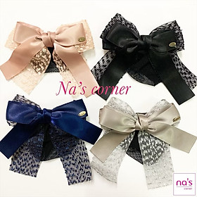 Kẹp lưới bới tóc họa tiết cao cấp (22)