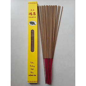 Mua Nhang Trầm Hương Hồng Ân có tăm 40cm 50cây