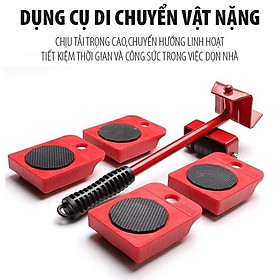 Bộ Dụng Cụ Nâng Và DI CHUYỂN Đồ Nặng Trong Nhà Thông Minh - Dụng Cụ Hỗ Trợ Di Chuyển Đồ Đạc - Đa Năng - Siêu Tiện Lợi