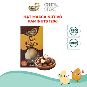 Hạt macca Úc thương hiệu Fami Nuts hộp giấy 120g