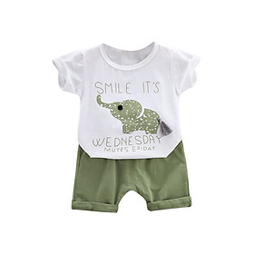 Summer children clothing sets cartoon toddler girls clothing sets top+pant 2Pcs/sets kids casual boys clothes sport suits outfit