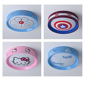Mua Đèn trần phòng trẻ em đen trần hình Doraemon xanh DT