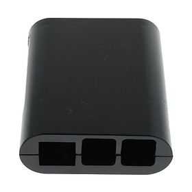 Plastic Protective Storage Cover Cases for Raspberry Pi 2 3 Model B B+ Black