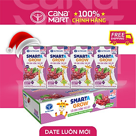Thùng 48 hộp Sữa dinh dưỡng Smarta Grow Trái Cây 110ml
